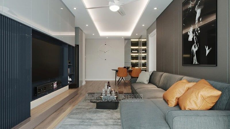 Mẫu sofa phòng khách chung cư đẹp được khách hàng yêu thích và lựa chọn nhiều trong thời gian gần đây